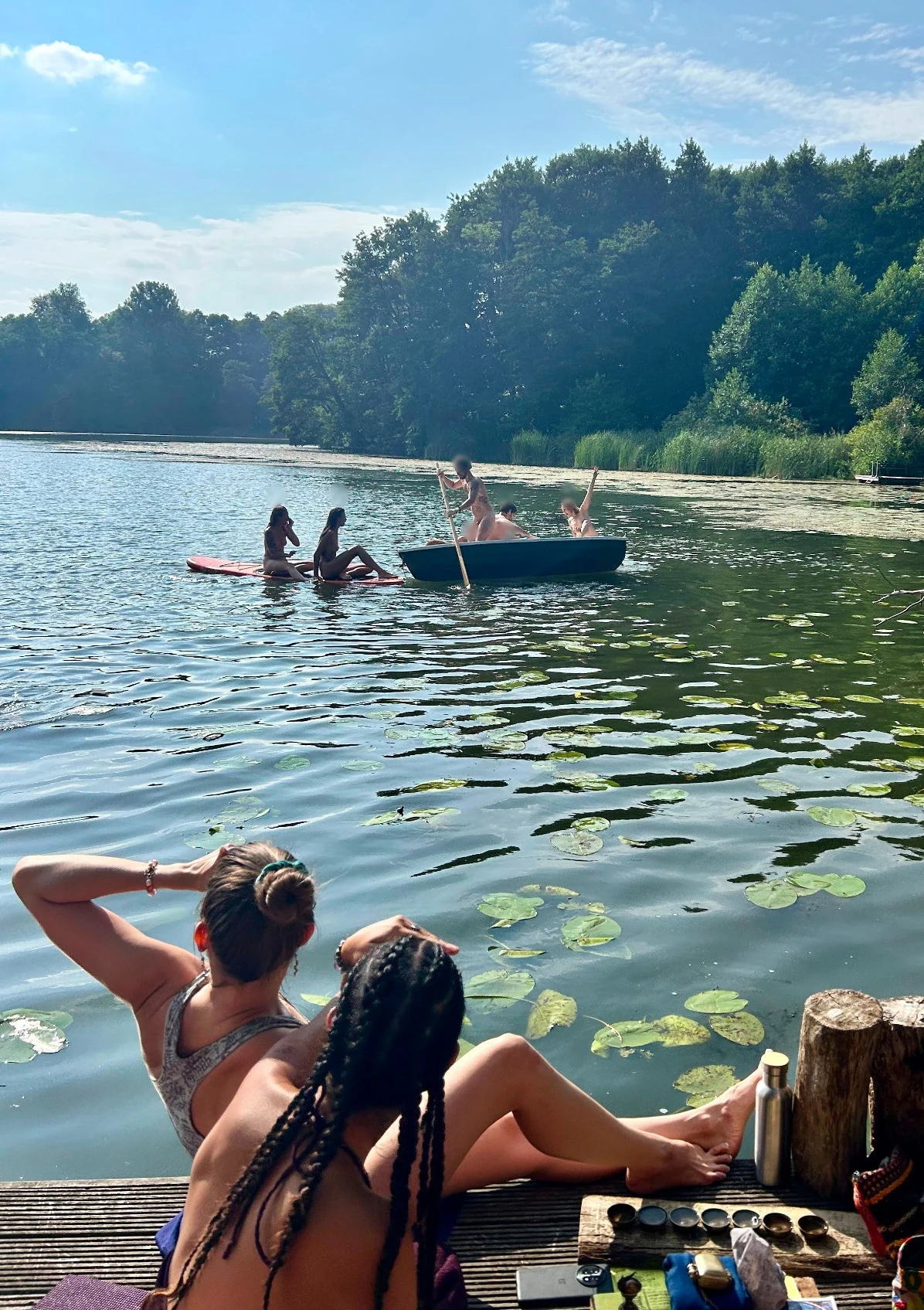 Lakeside platform