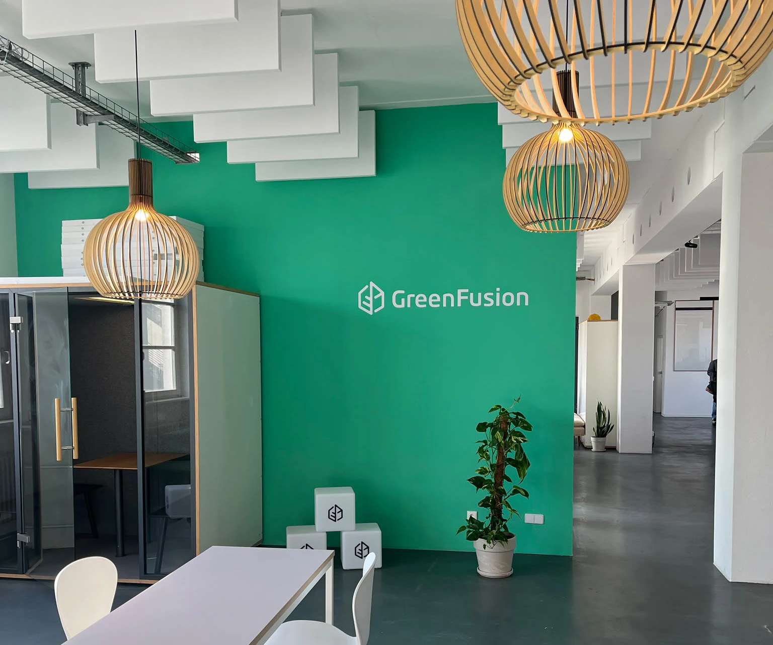 Arbeitswelt - Realisierter Innenausbau