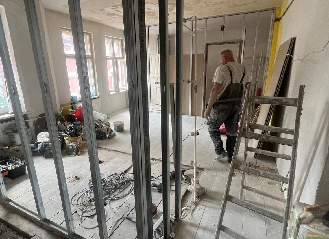 Spatial layout - New partitions