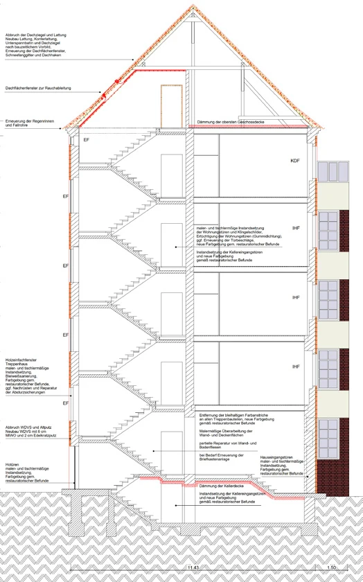 Section - Renovation proposal