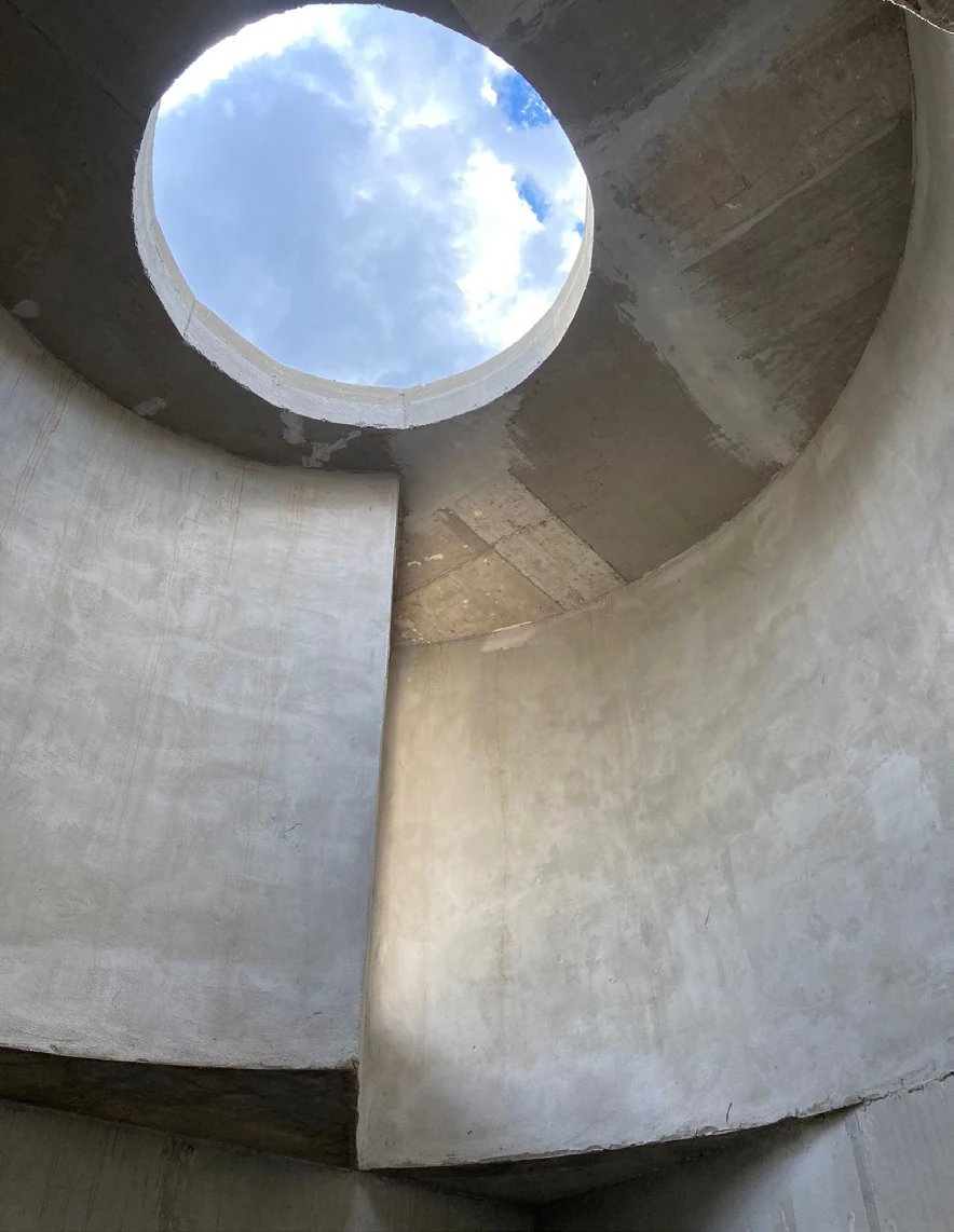Ice storage system - Daylight from above