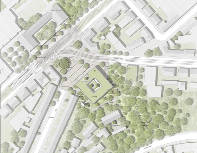 Site plan - Relationship to the neighbourhood