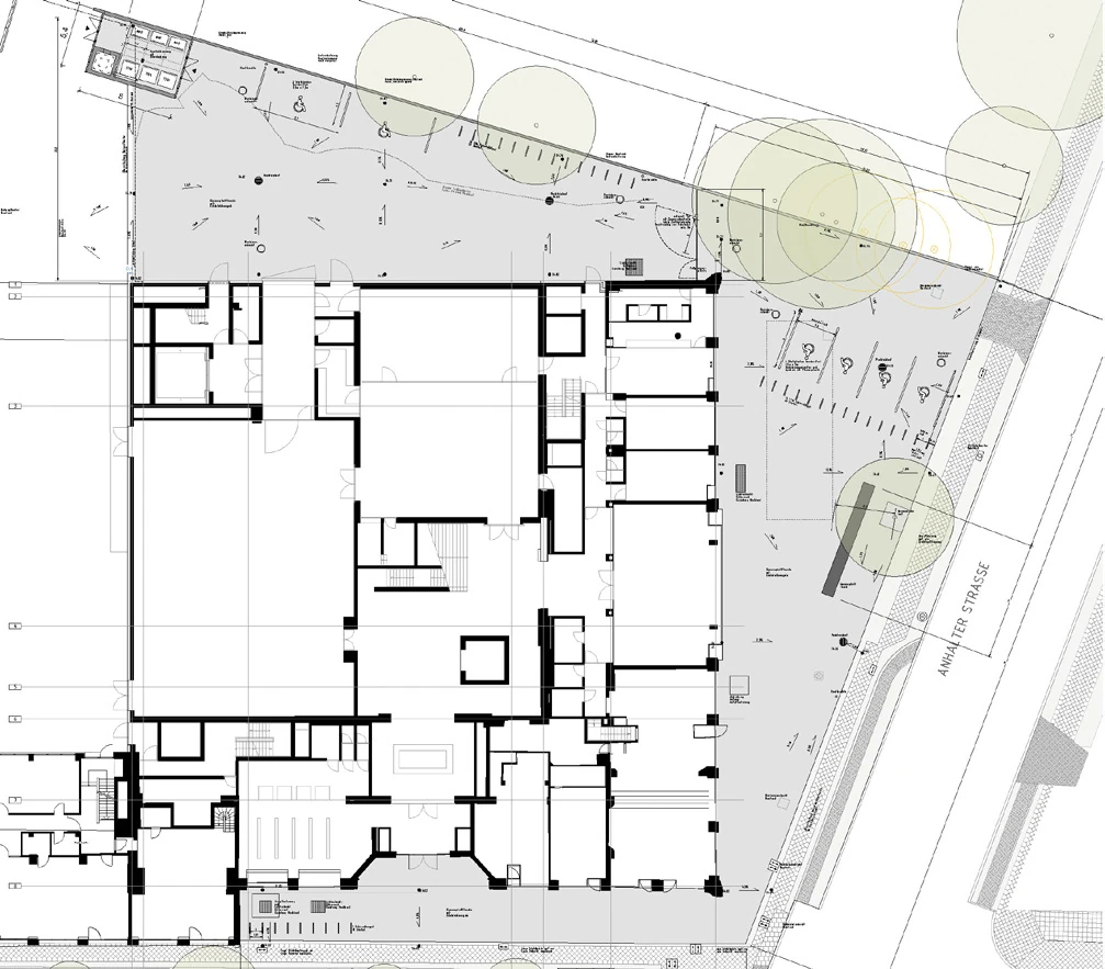 Plan detail - Landscape design
