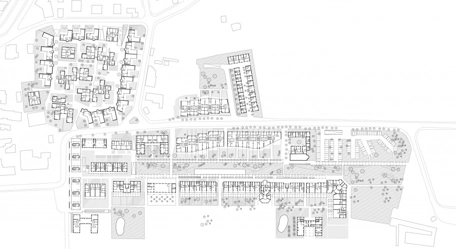 Site plan - Existing and proposed buildings